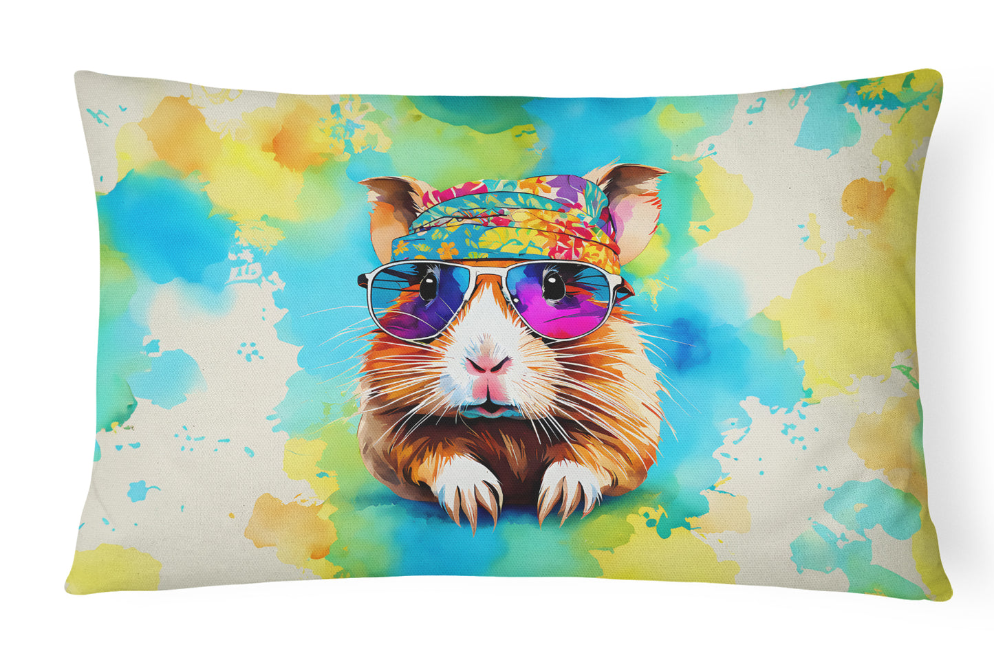 Buy this Hippie Animal Guinea Pig Throw Pillow