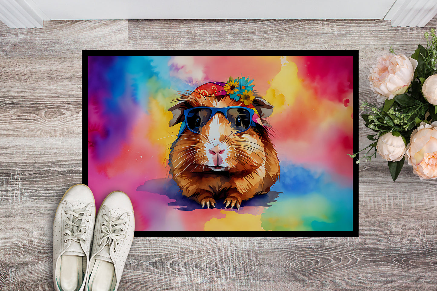 Hippie Animal Guinea Pig Doormat