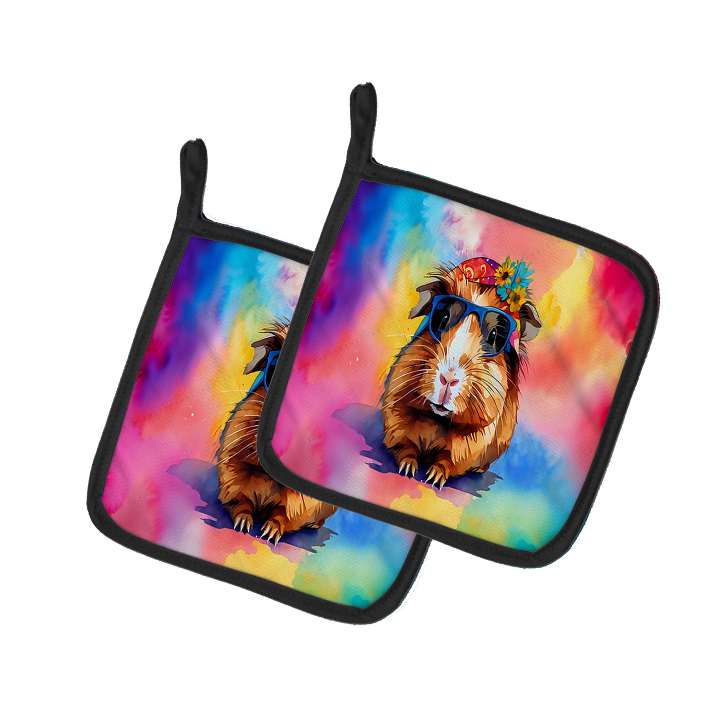 Buy this Hippie Animal Guinea Pig Pair of Pot Holders