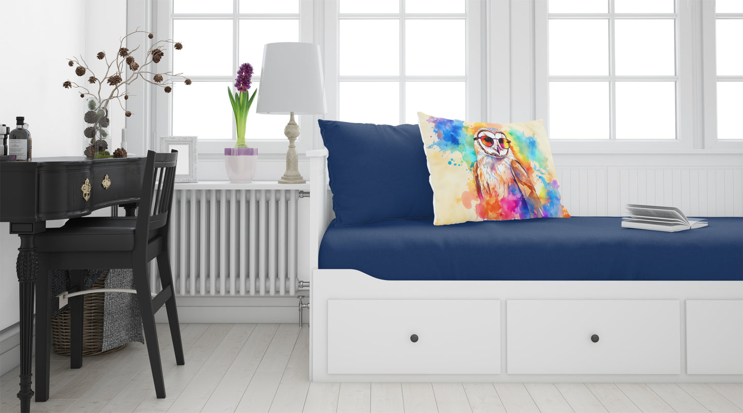 Hippie Animal Barn Owl Standard Pillowcase