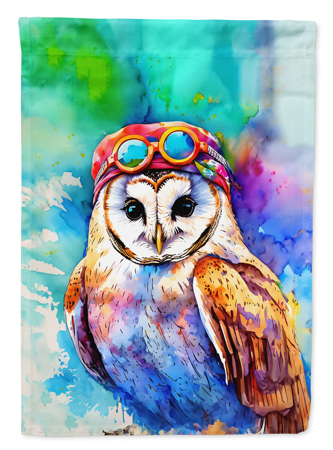 Buy this Hippie Animal Barn Owl Garden Flag