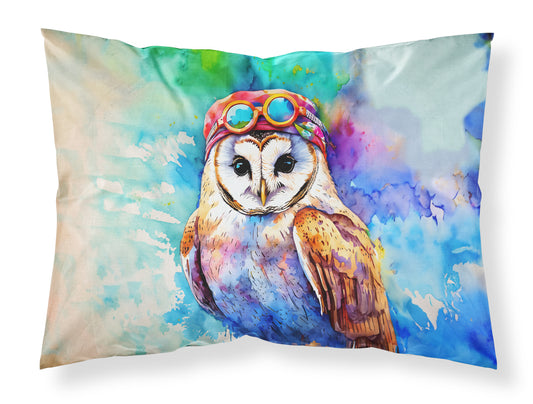 Buy this Hippie Animal Barn Owl Standard Pillowcase