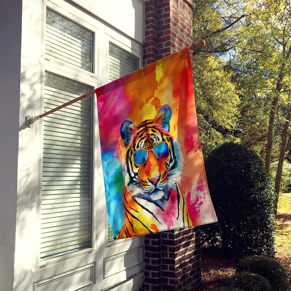 Hippie Animal Bengal Tiger House Flag