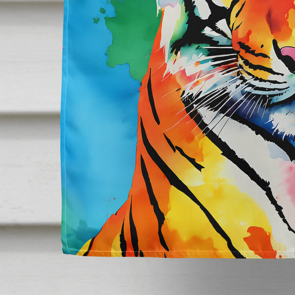 Hippie Animal Bengal Tiger House Flag