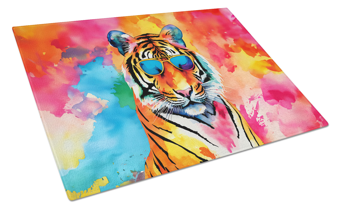 Buy this Hippie Animal Bengal Tiger Glass Cutting Board