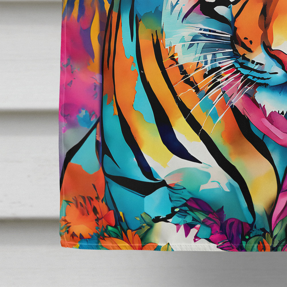 Hippie Animal Bengal Tiger House Flag