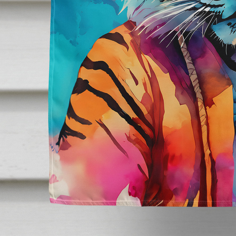 Hippie Animal Bengal Tiger House Flag