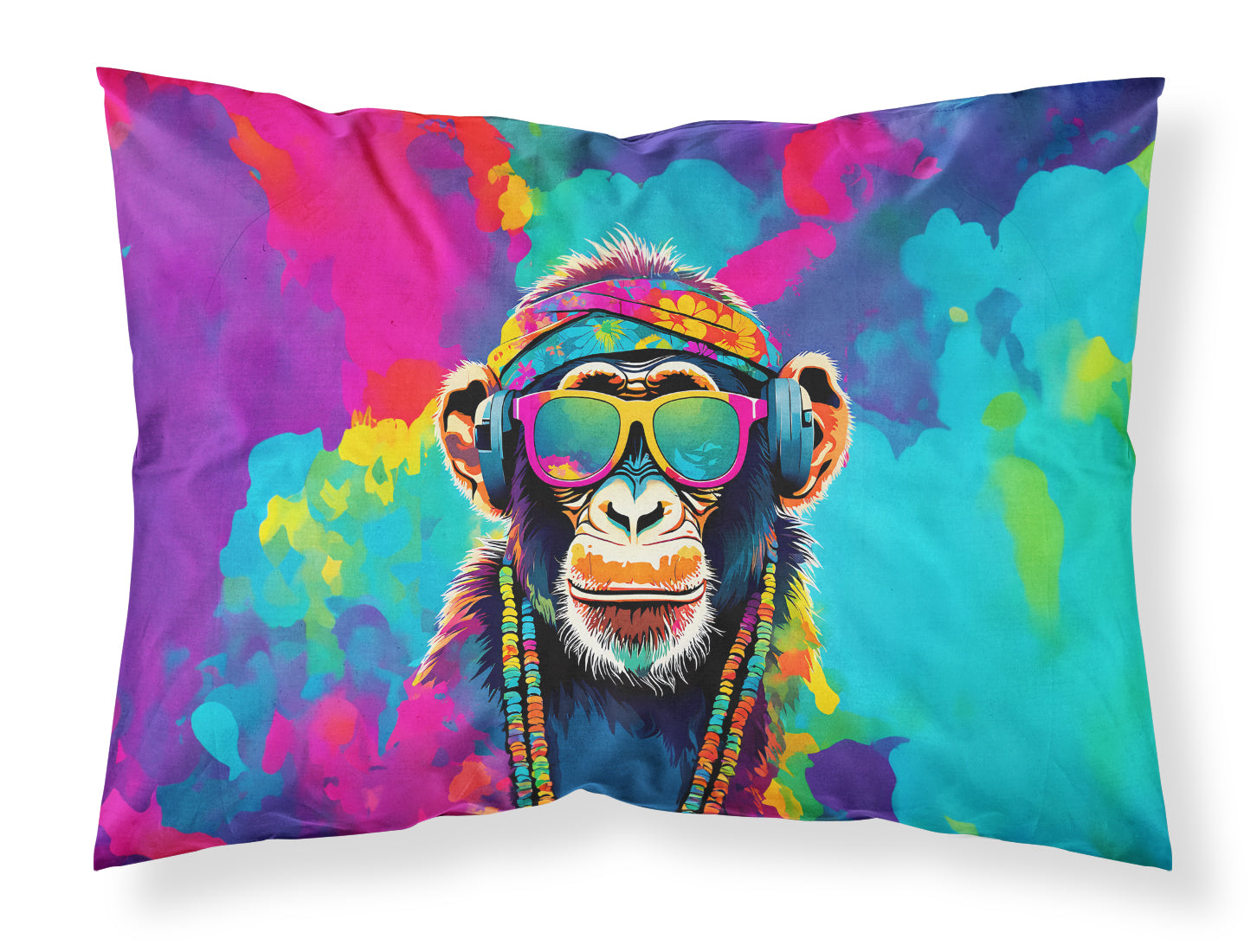 Buy this Hippie Animal Chimpanzee Standard Pillowcase