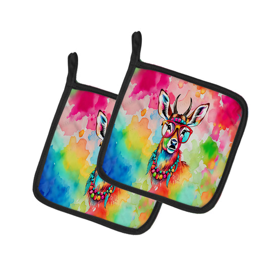 Buy this Hippie Animal Deer Pair of Pot Holders