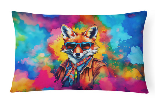 Buy this Hippie Animal Fox Throw Pillow