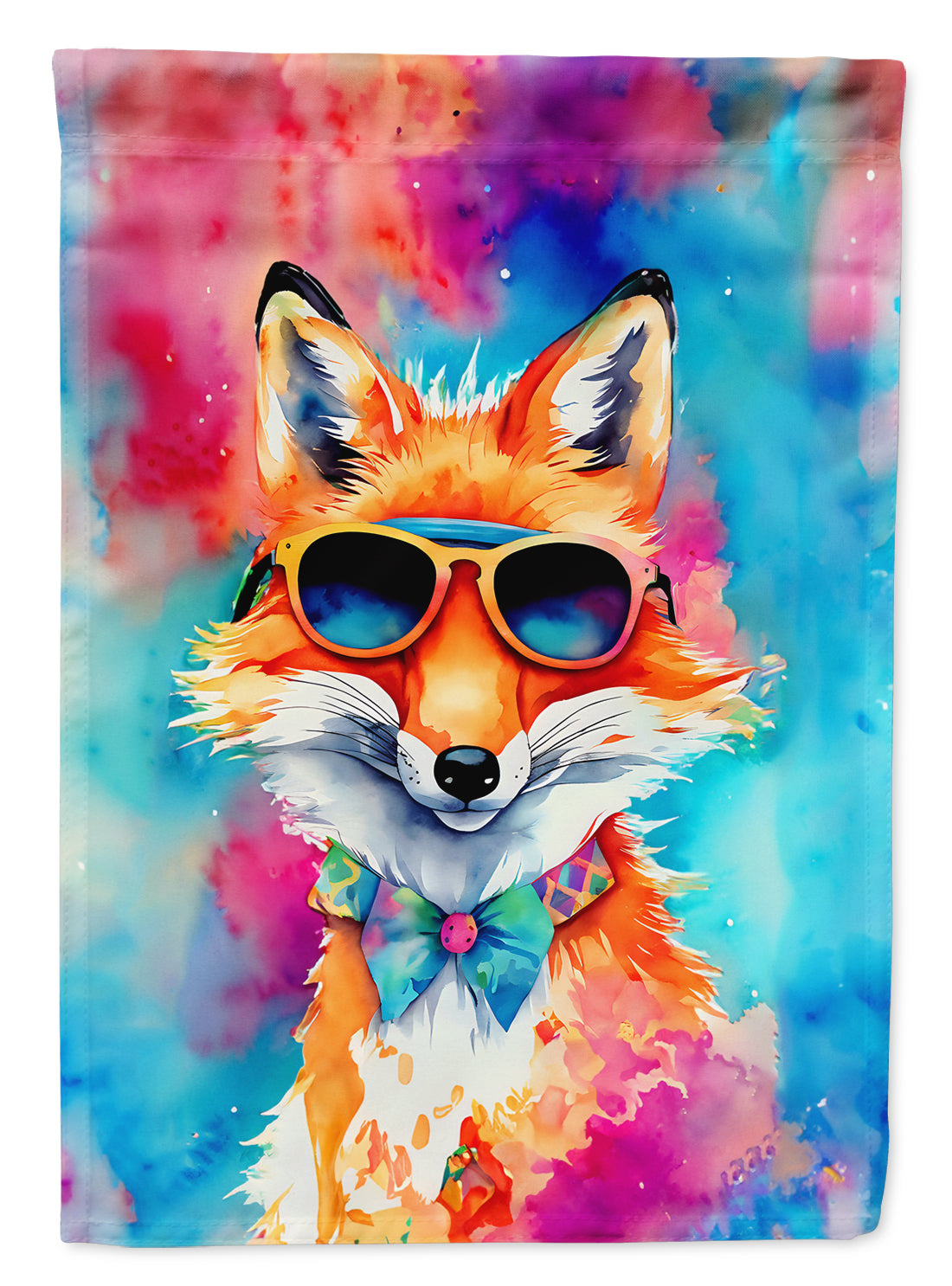 Buy this Hippie Animal Fox House Flag