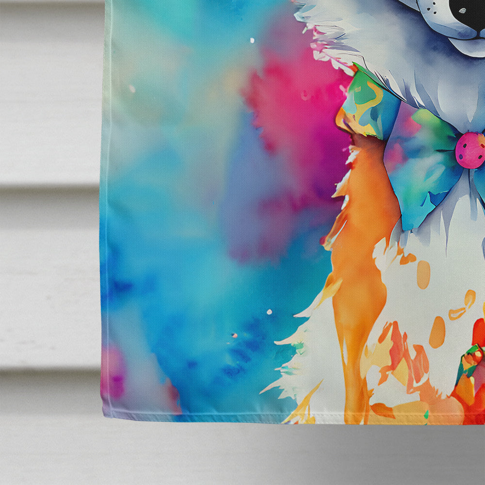 Hippie Animal Fox House Flag