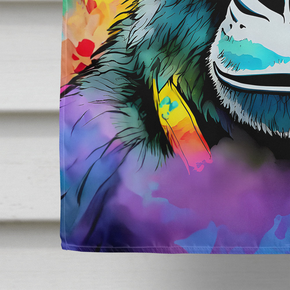 Hippie Animal Gorilla House Flag