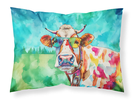 Buy this Hippie Animal Cow Standard Pillowcase