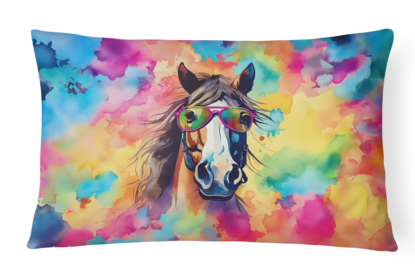 Buy this Hippie Animal Horse Throw Pillow