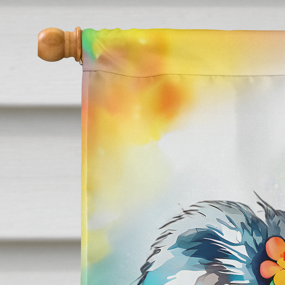 Hippie Animal Koala House Flag