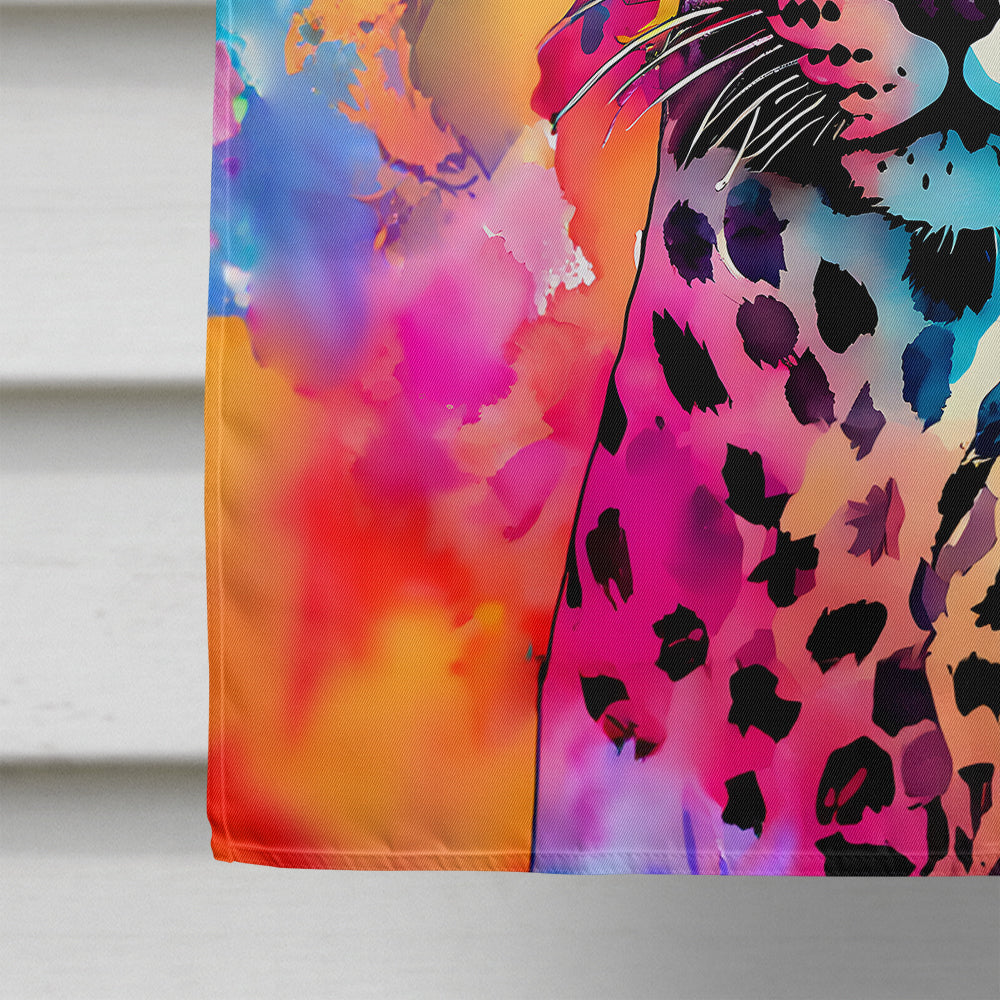 Hippie Animal Leopard House Flag