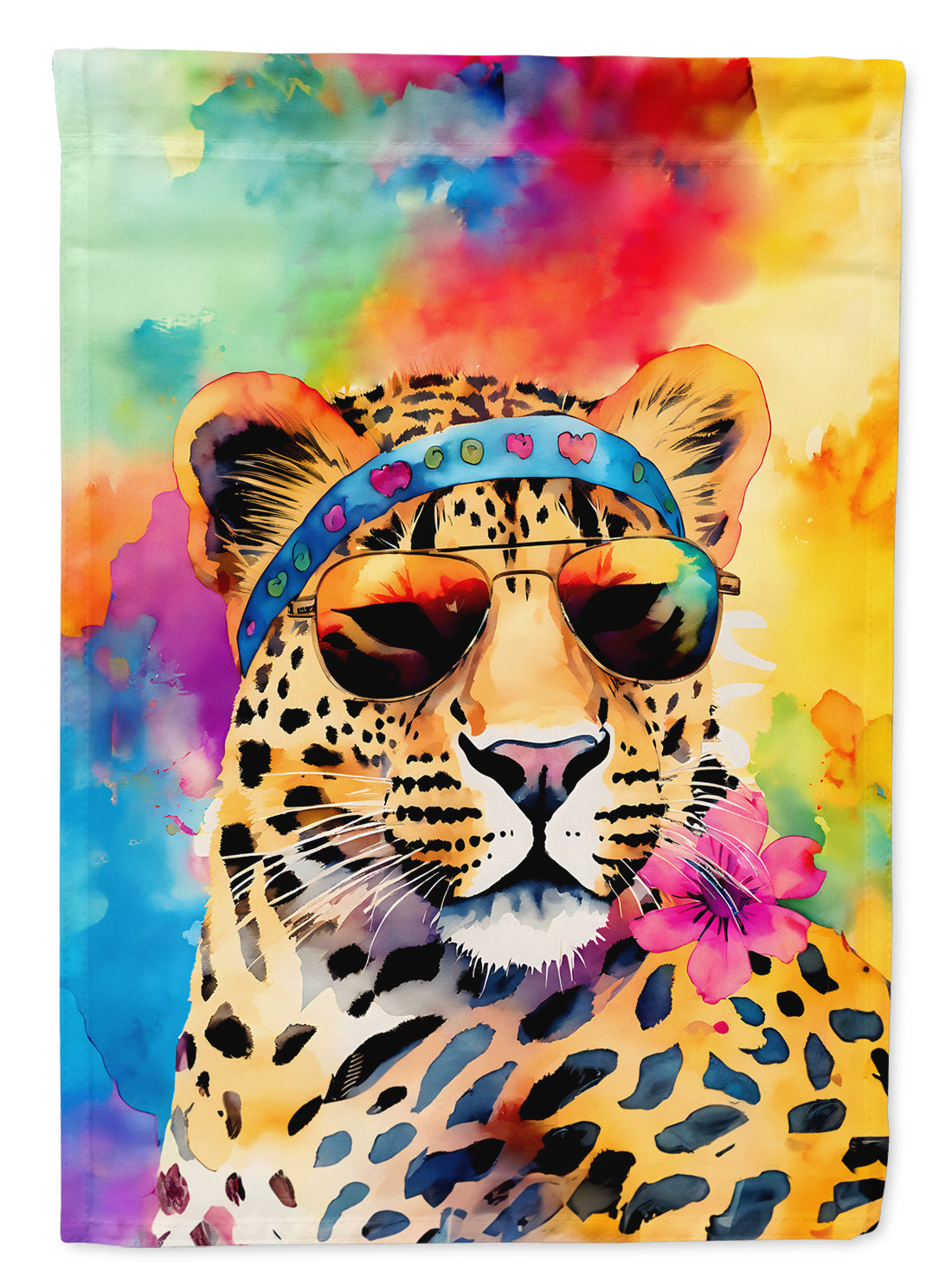 Buy this Hippie Animal Leopard Garden Flag