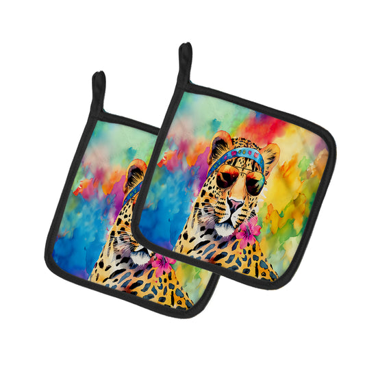 Buy this Hippie Animal Leopard Pair of Pot Holders