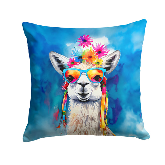 Buy this Hippie Animal Llama Throw Pillow