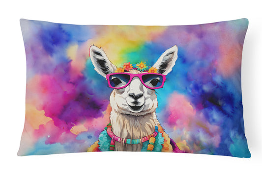 Buy this Hippie Animal Llama Throw Pillow