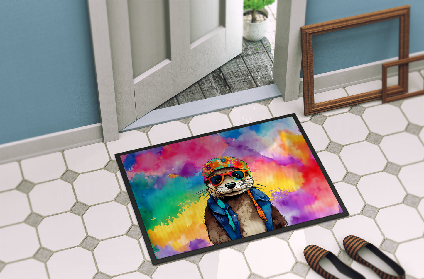 Hippie Animal Otter Doormat