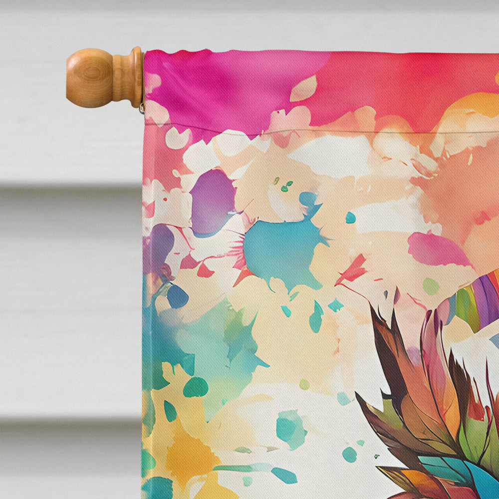 Hippie Animal Owl House Flag