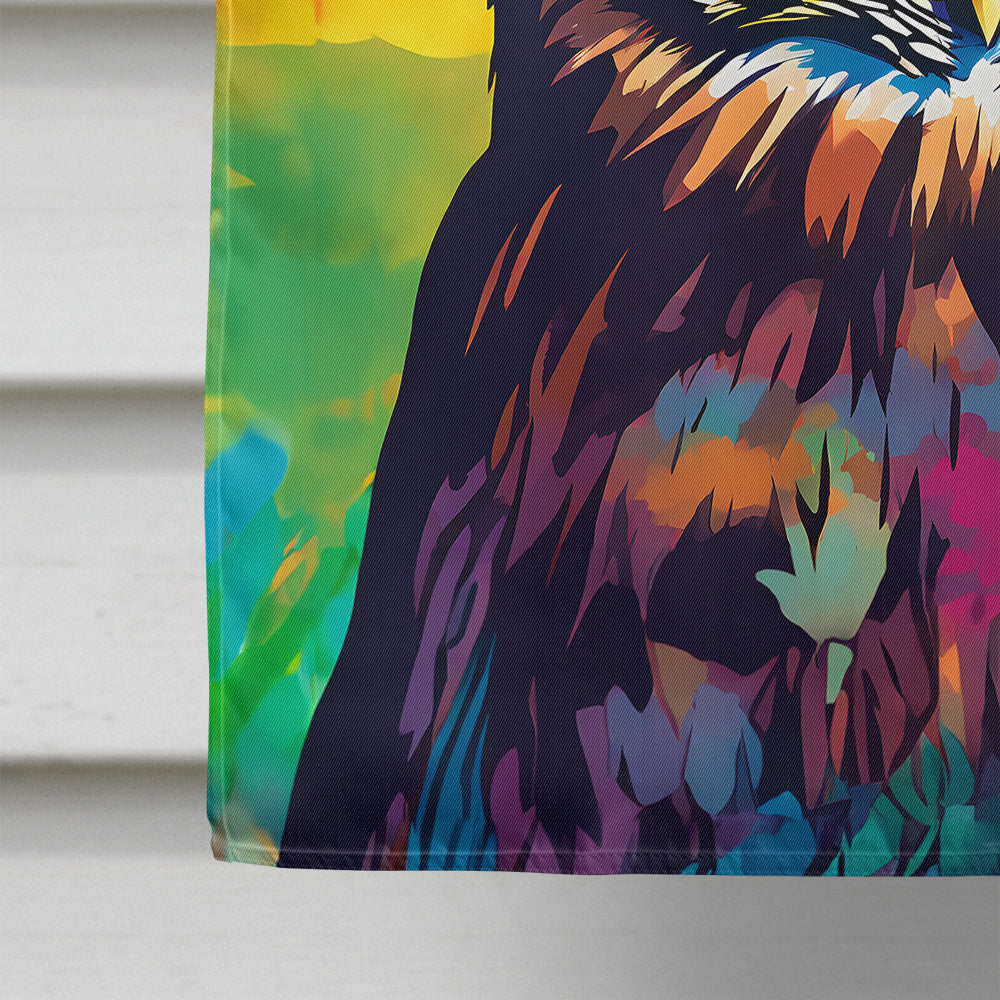 Hippie Animal Owl House Flag