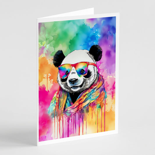 Buy this Hippie Animal Panda Greeting Cards Pack of 8