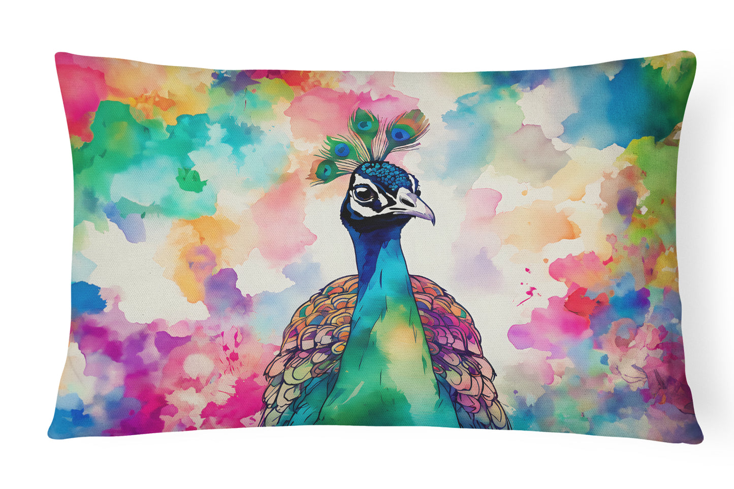 Buy this Hippie Animal Peacock Throw Pillow