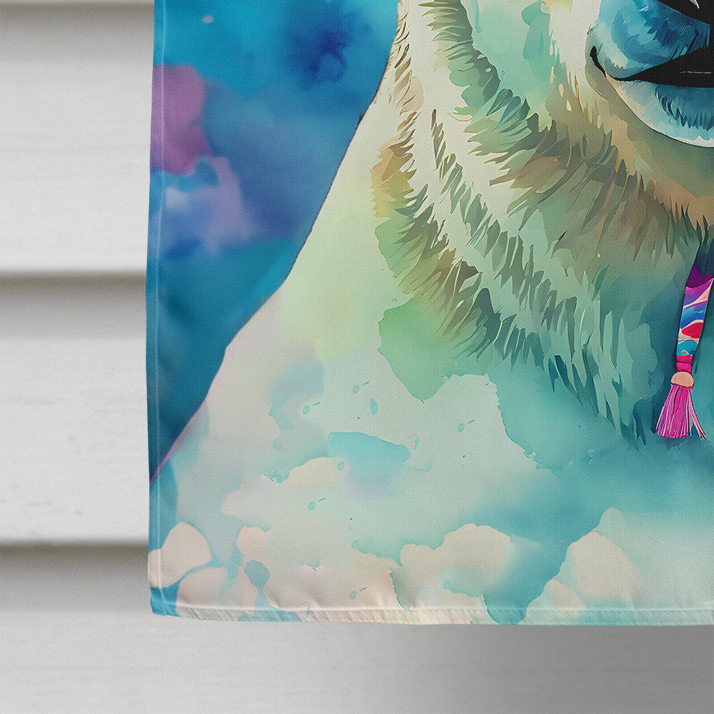 Hippie Animal Polar Bear House Flag