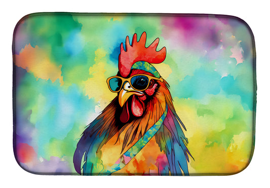 Buy this Hippie Animal Rooster Dish Drying Mat