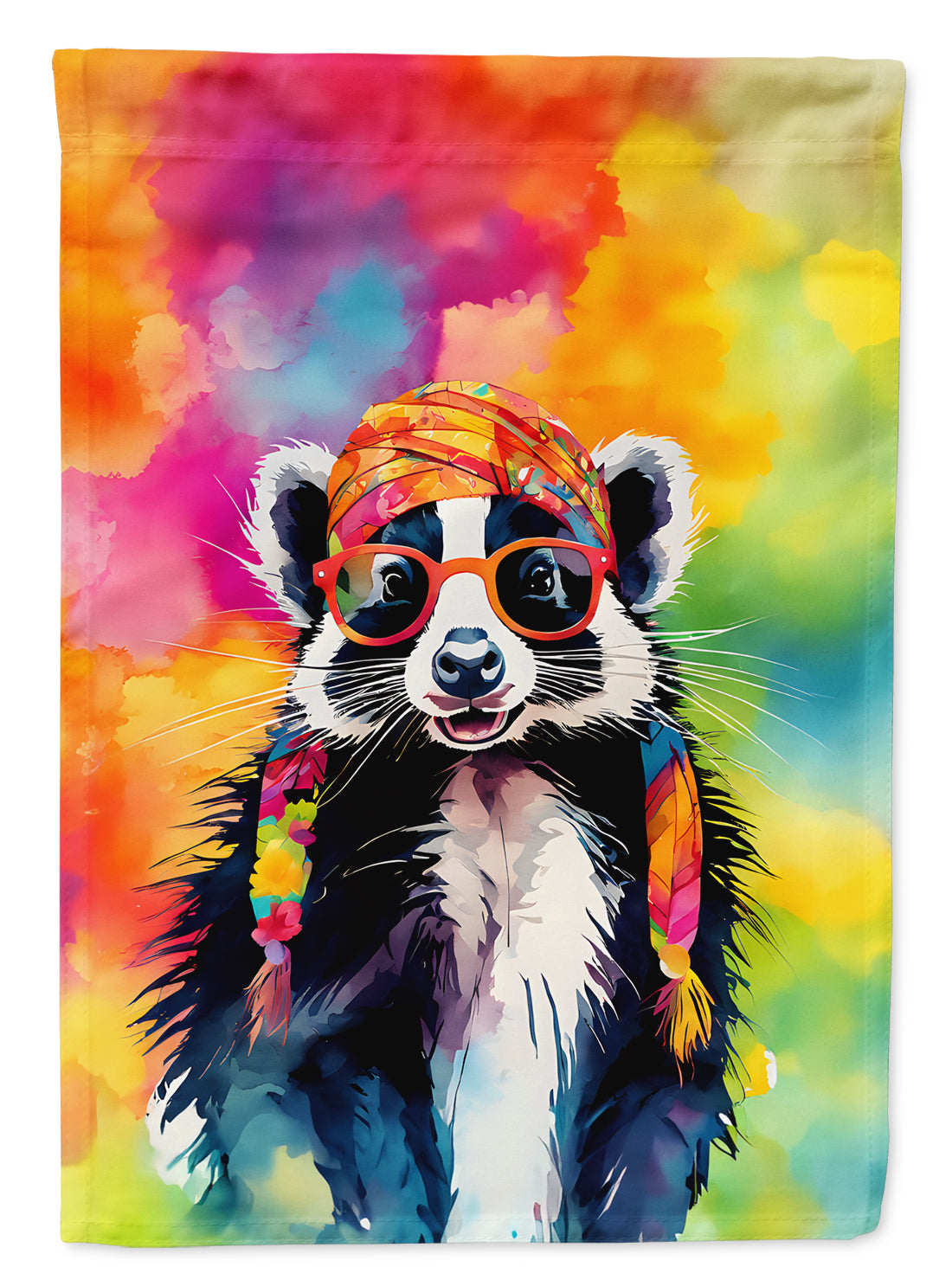 Buy this Hippie Animal Skunk House Flag