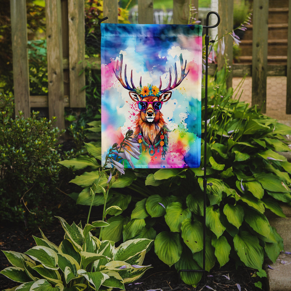 Hippie Animal Stag Deer Garden Flag