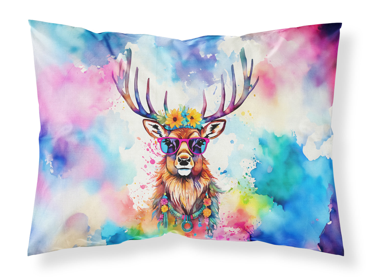 Buy this Hippie Animal Stag Deer Standard Pillowcase