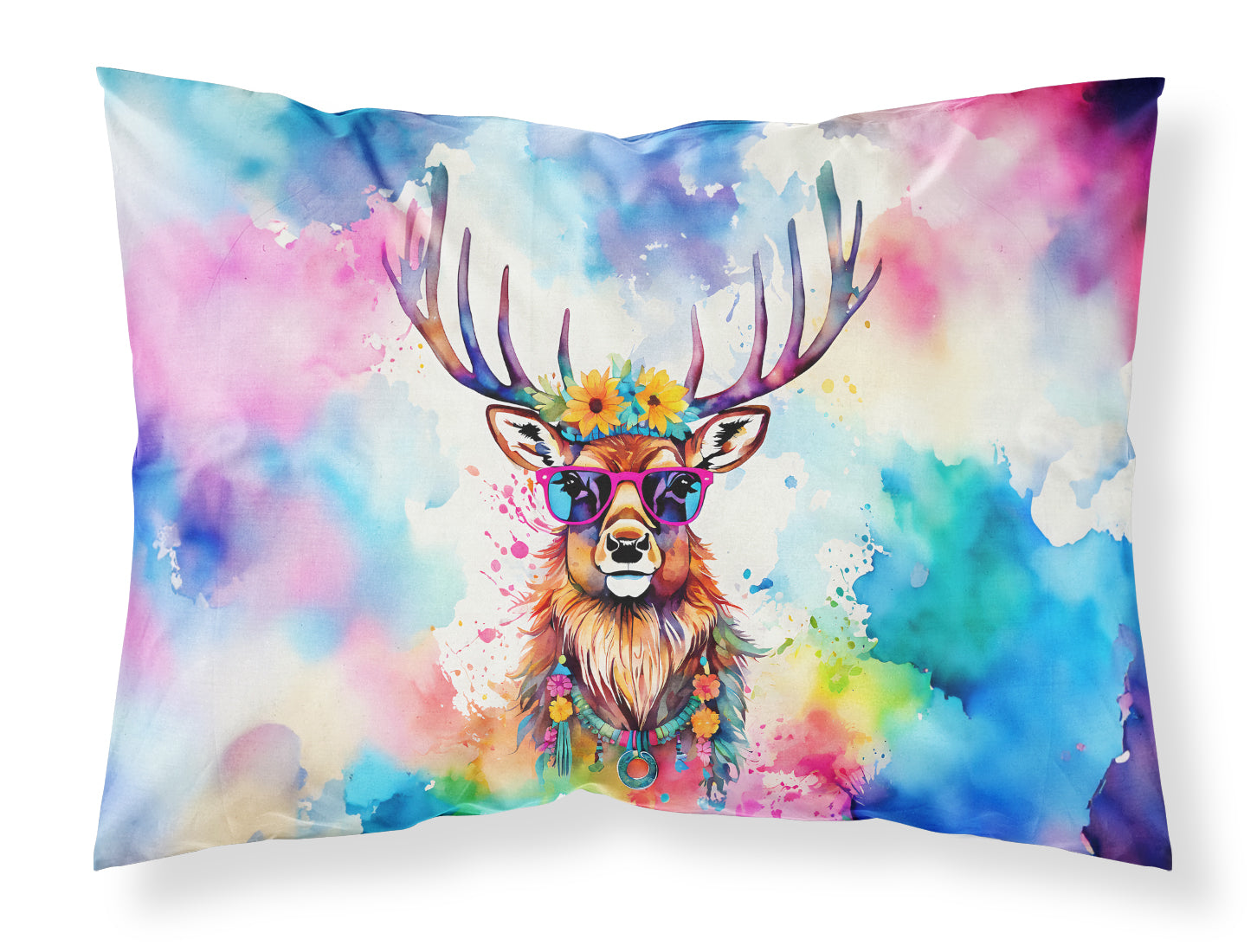 Buy this Hippie Animal Stag Deer Standard Pillowcase