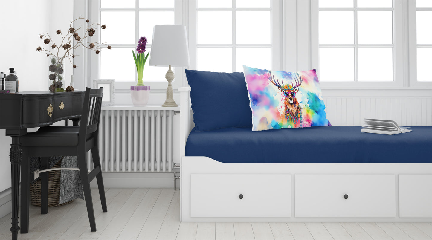 Hippie Animal Stag Deer Standard Pillowcase