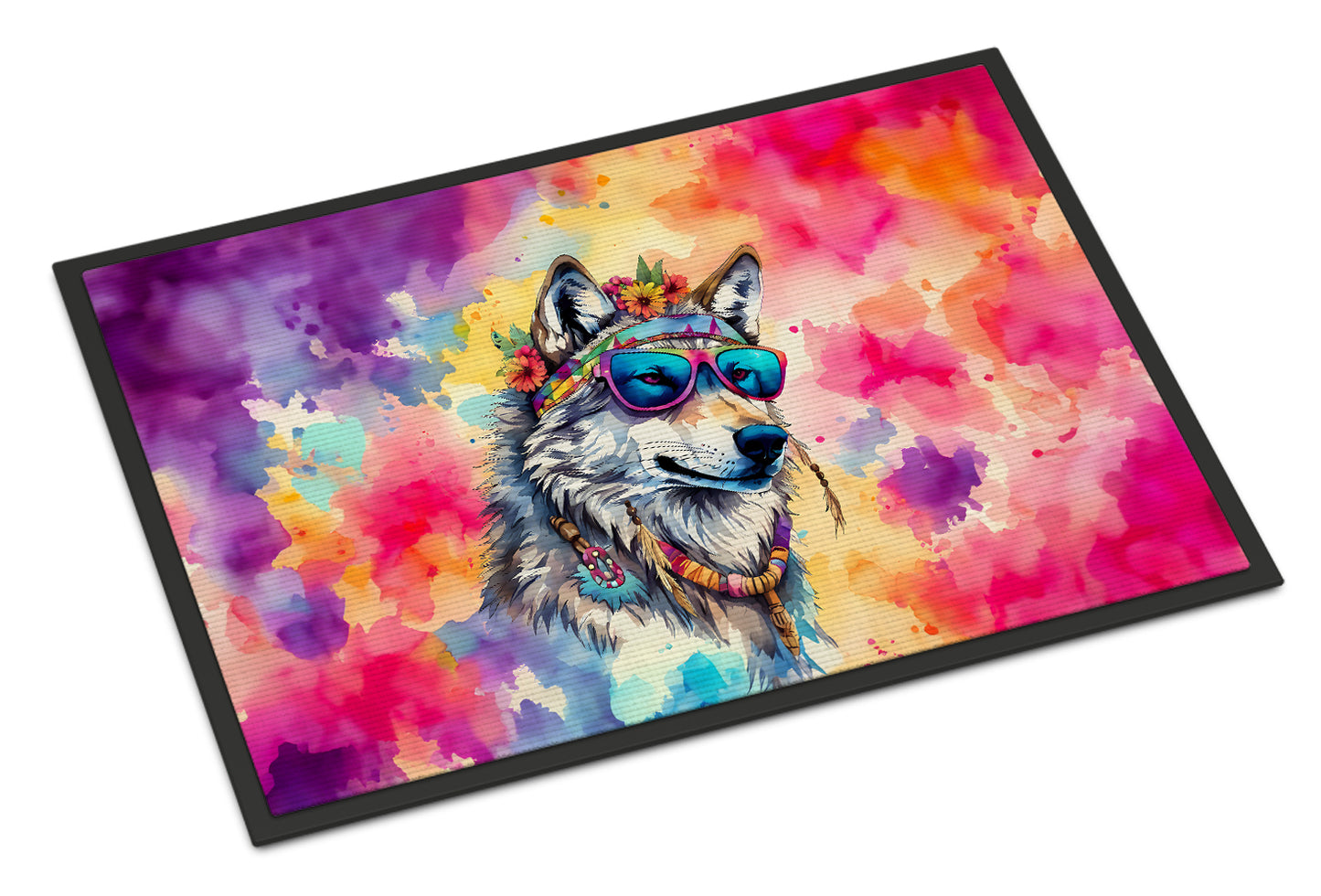 Buy this Hippie Animal Wolf Doormat