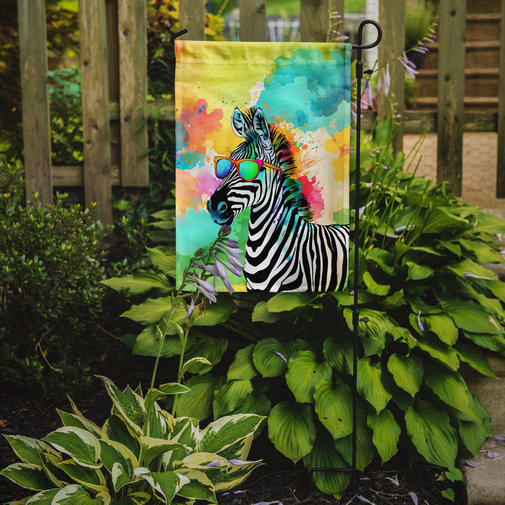 Hippie Animal Zebra Garden Flag