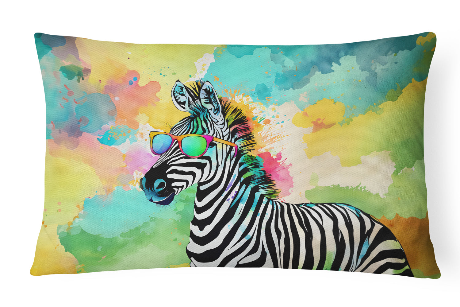 Buy this Hippie Animal Zebra Throw Pillow