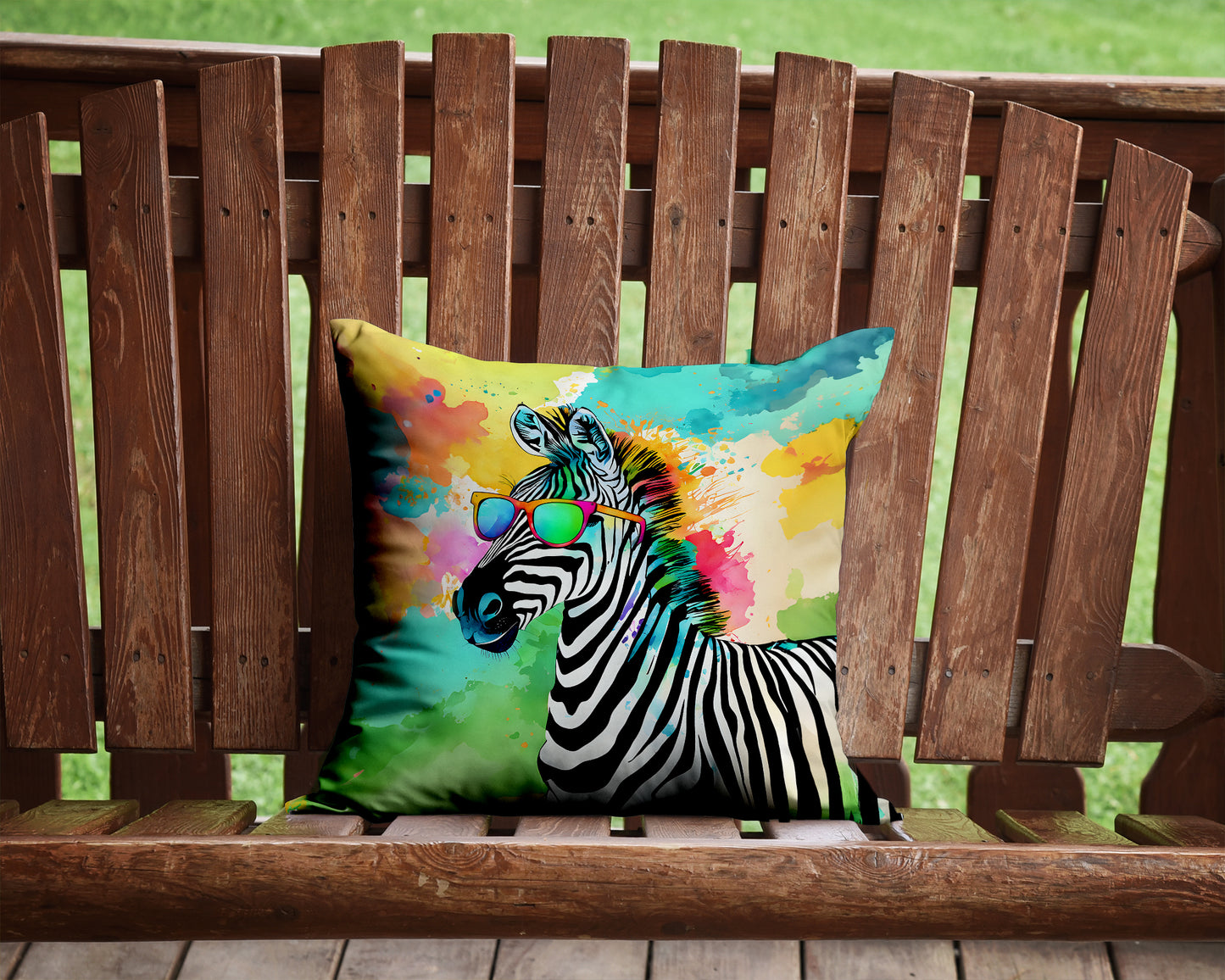 Hippie Animal Zebra Throw Pillow