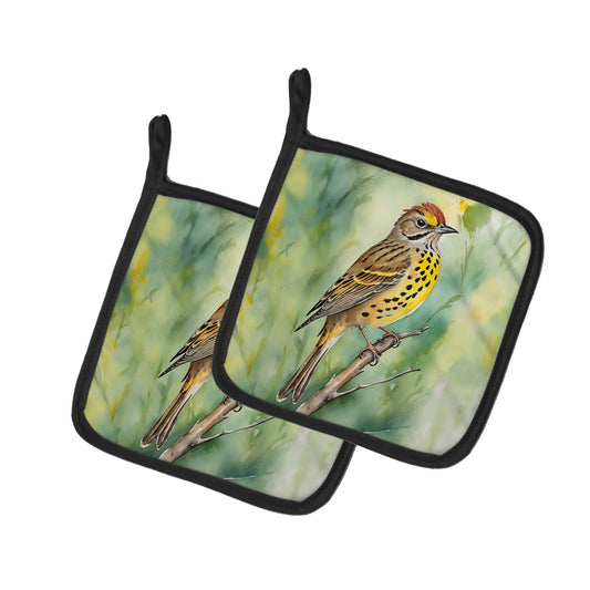 Buy this Alabama Yellowhammer Pair of Pot Holders