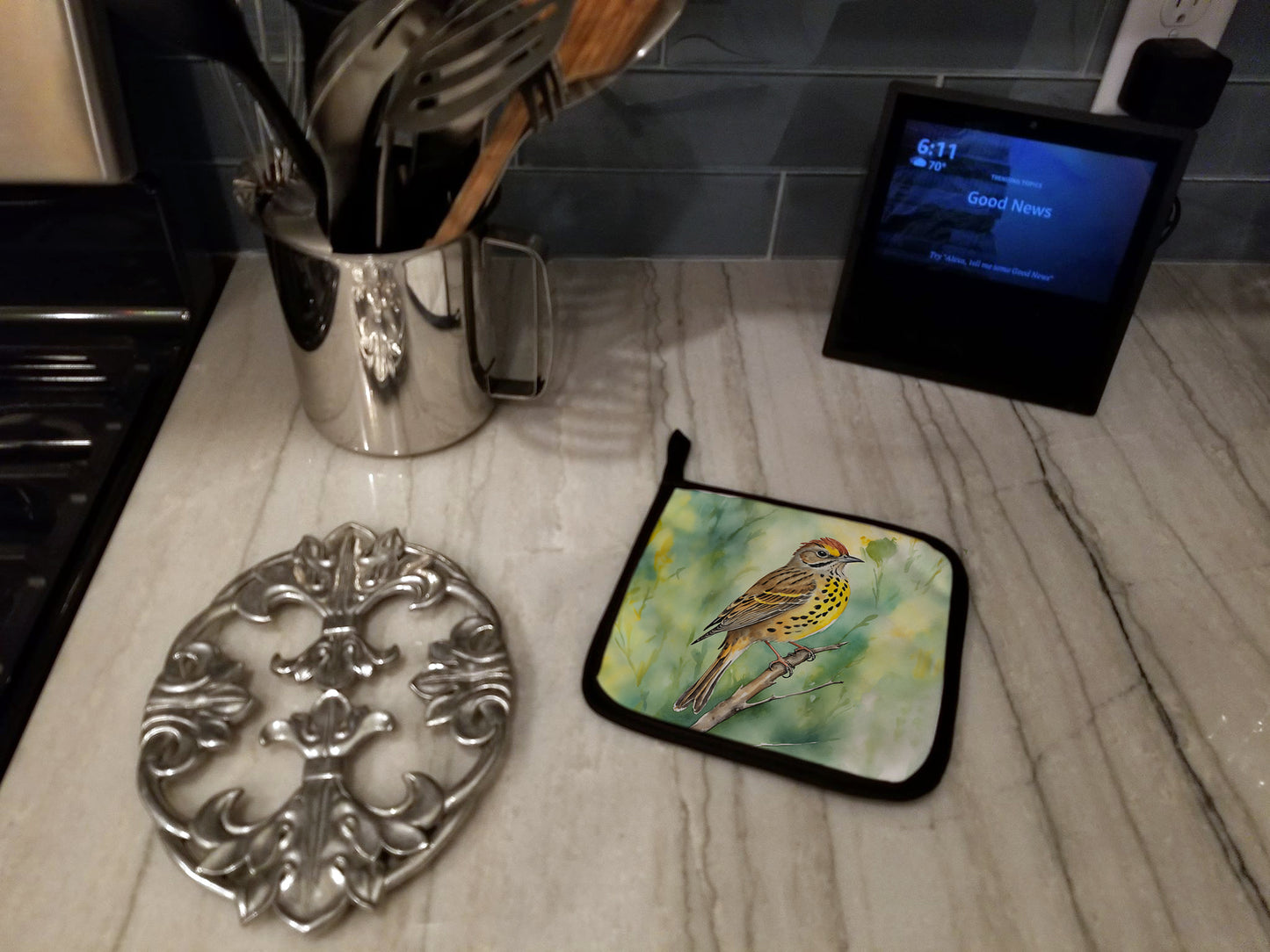 Alabama Yellowhammer Pair of Pot Holders