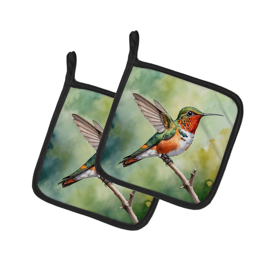 Buy this Allens Hummingbird Pair of Pot Holders