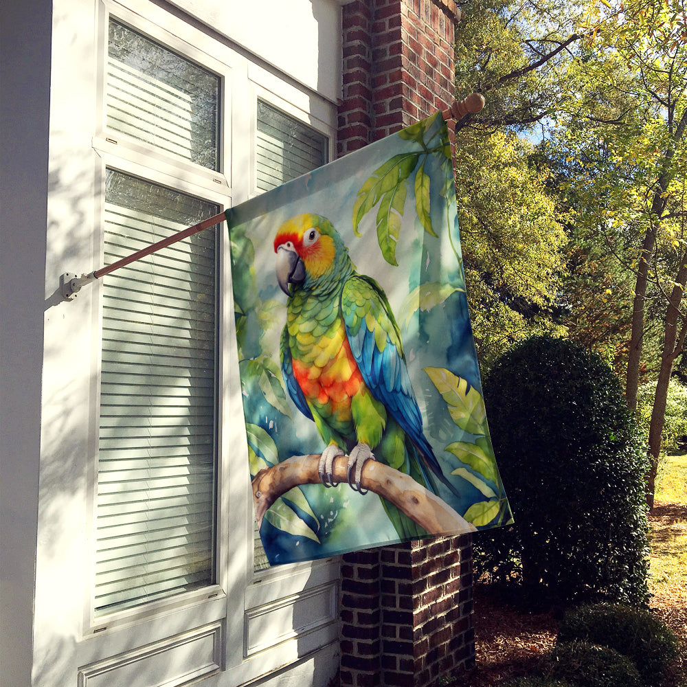 Amazon Parrot House Flag