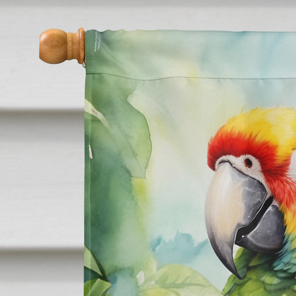 Amazon Parrot House Flag