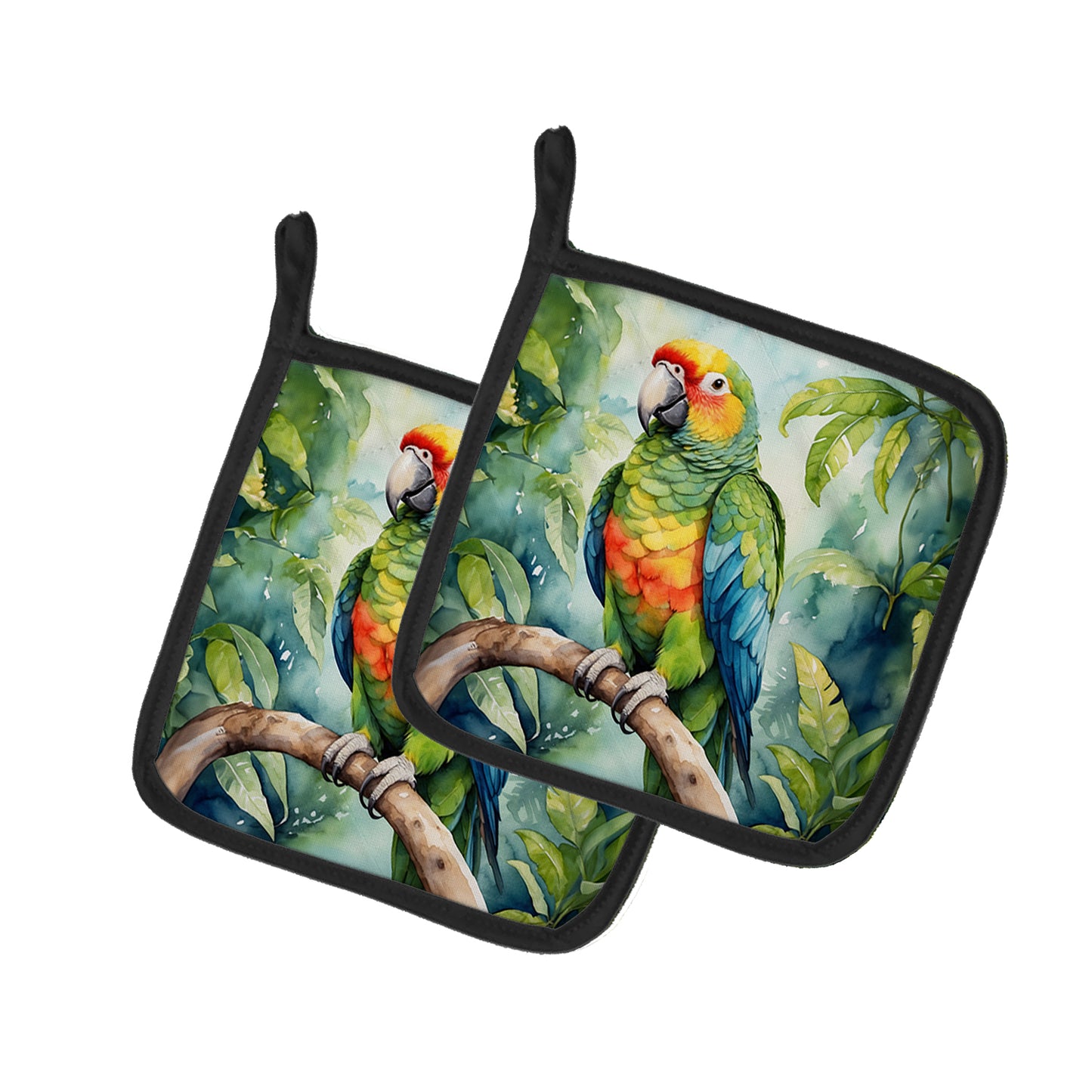 Buy this Amazon Parrot Pair of Pot Holders