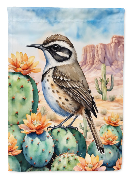 Buy this Arizona Cactus Wren Garden Flag