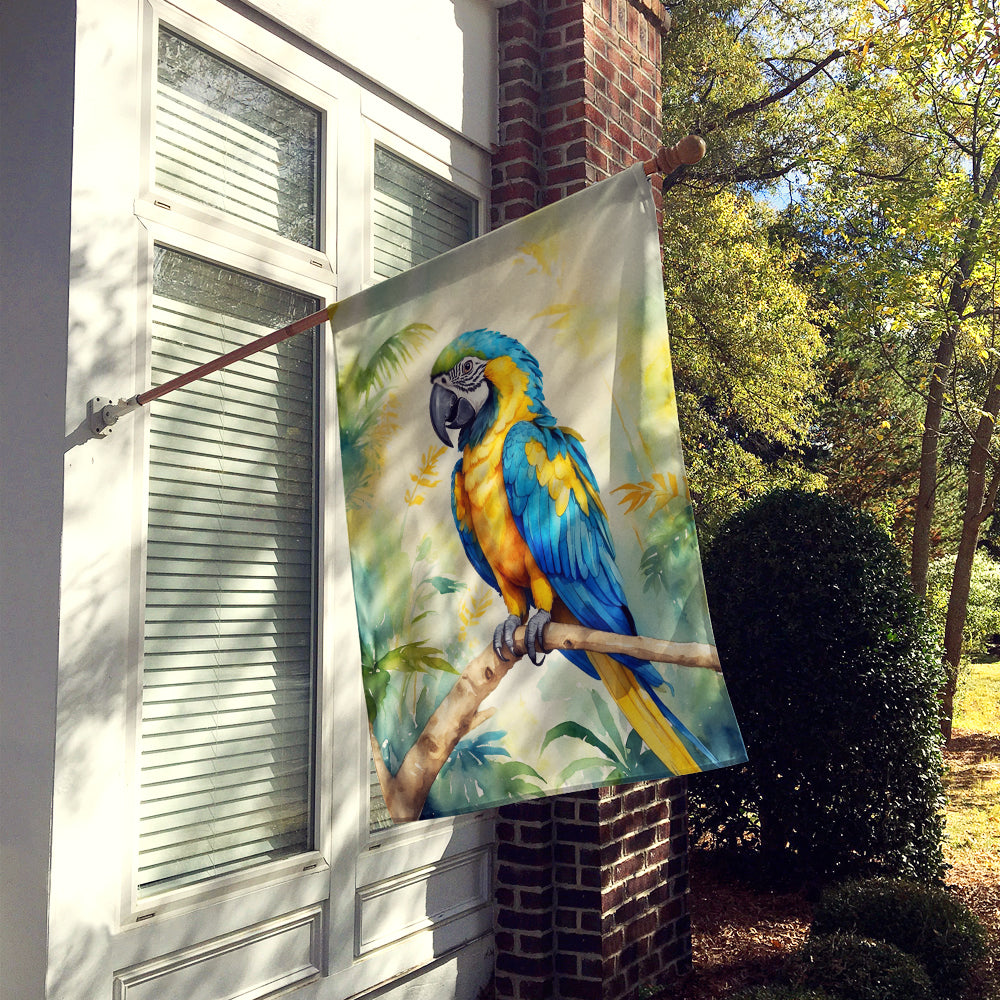 Blue and Gold Macaw House Flag