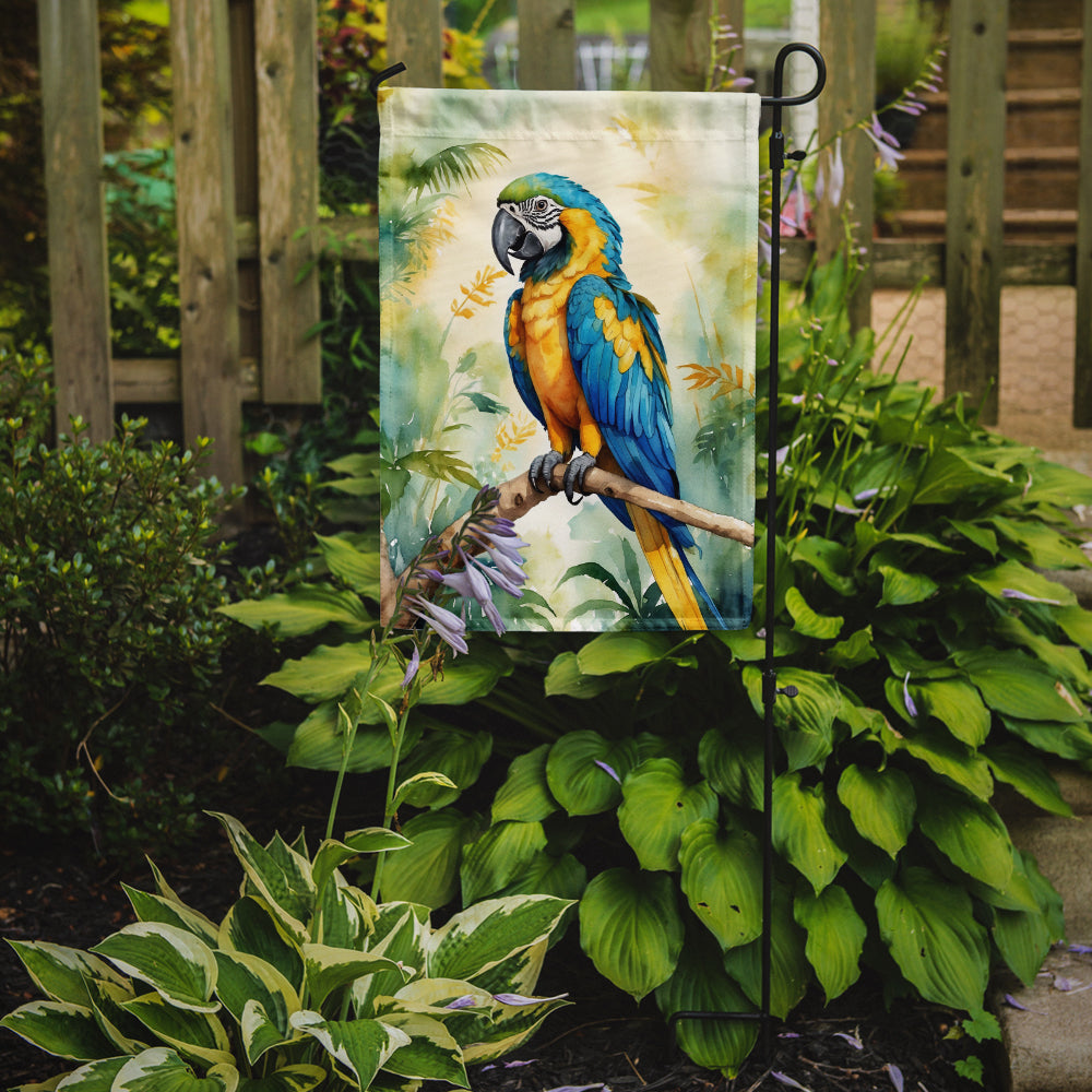 Blue and Gold Macaw Garden Flag